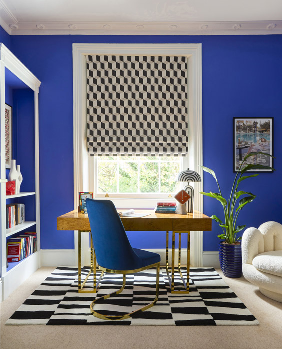 HILLARYS 2025 JONATHAN ADLER COLLECTION ROMAN BLINDS CUBES CANVAS 189