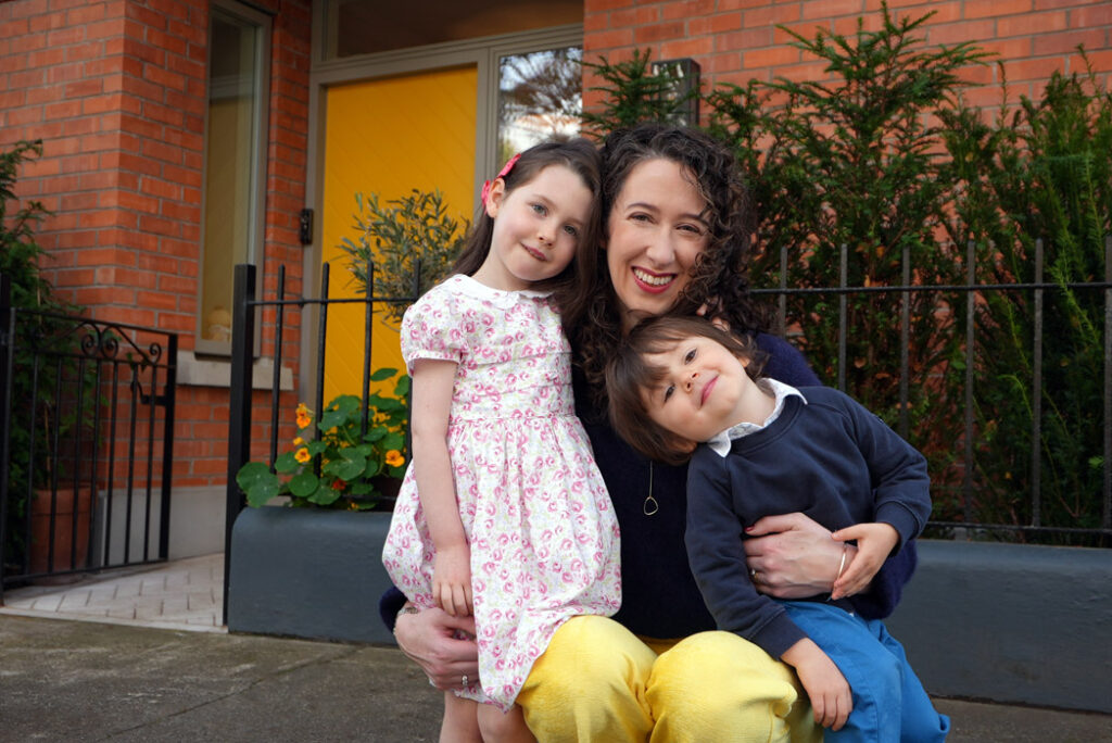 Home of the Year series 12 episode one Aine and her children in Dublin 1
