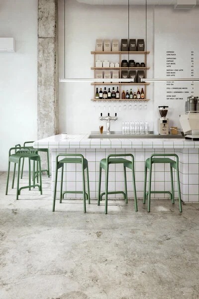 Kane bar stool green white bar updated 04 30