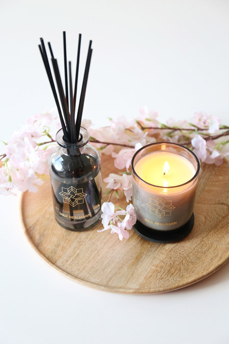 Max Benjamin Kyoto blossom candle E30 diffuser E35