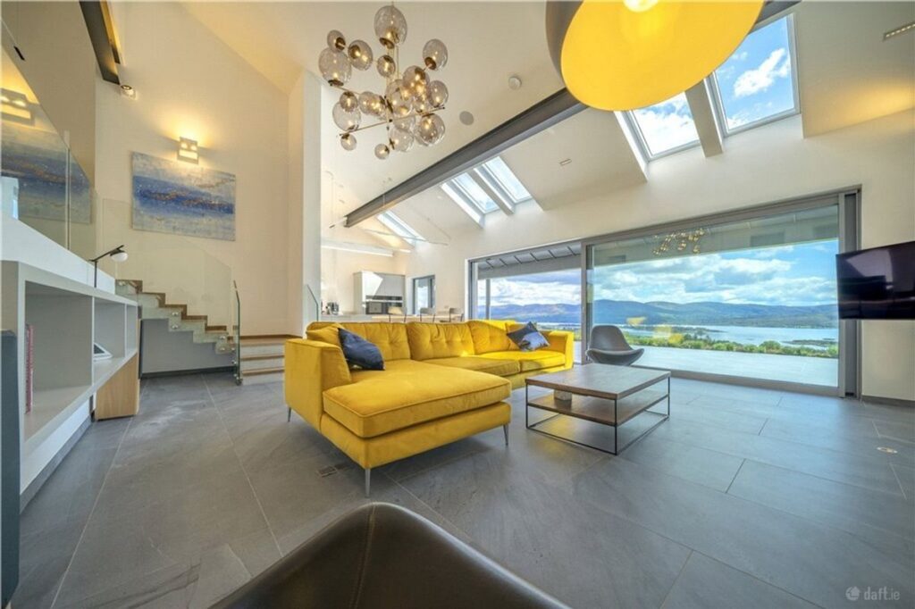sitting room and view
