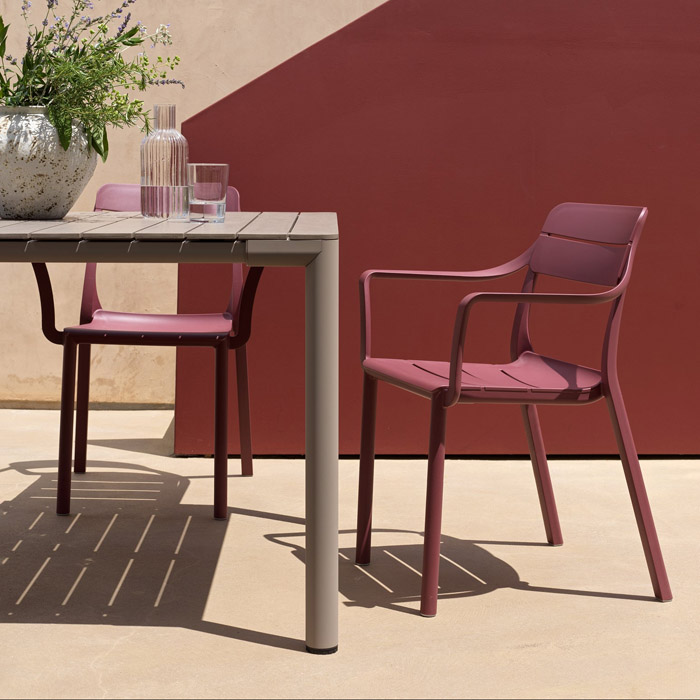 Cassia Chair Borgogna Styled Angled