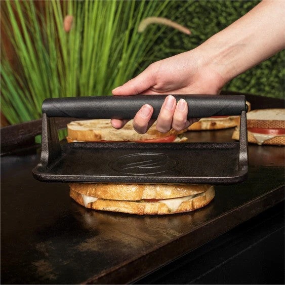 For smash burger blackstone cast iron griddle press