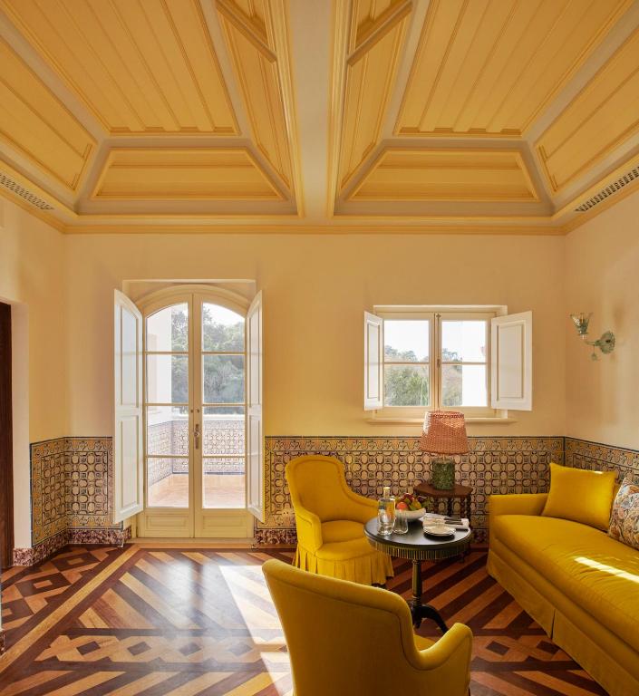 Vermelho sitting room