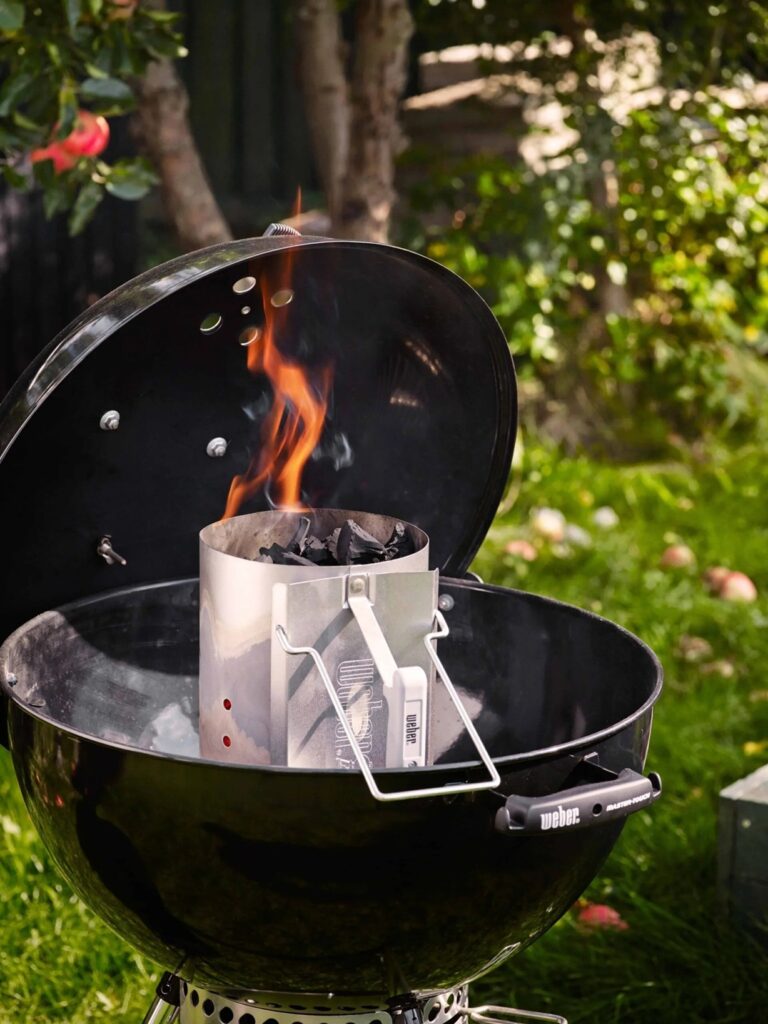 Weber ChimneyStarter Lifestyle scaled 1