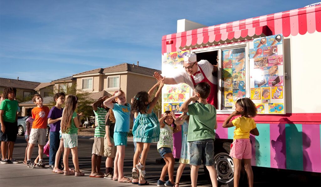 ice cream van