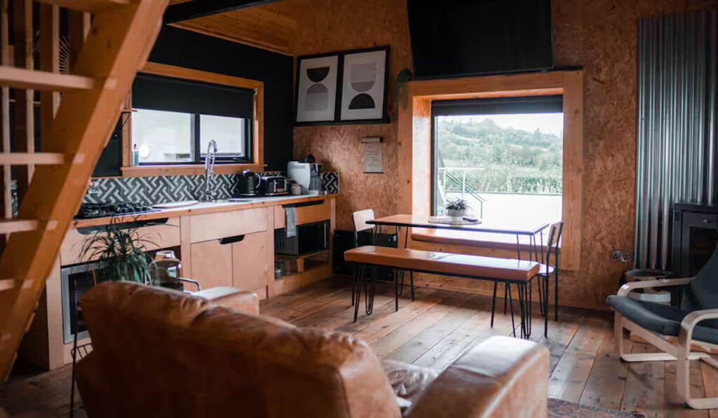 Black Shack Interior
