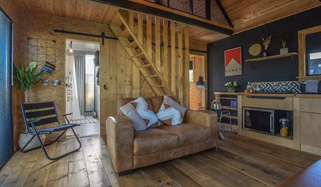 Black Shack staircase