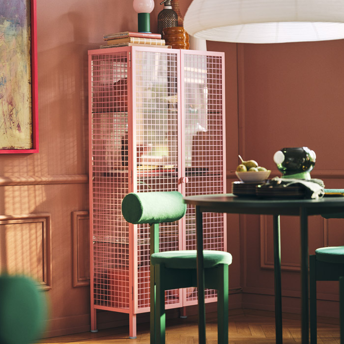 IKEA PS 2026 glass door cabinet E179