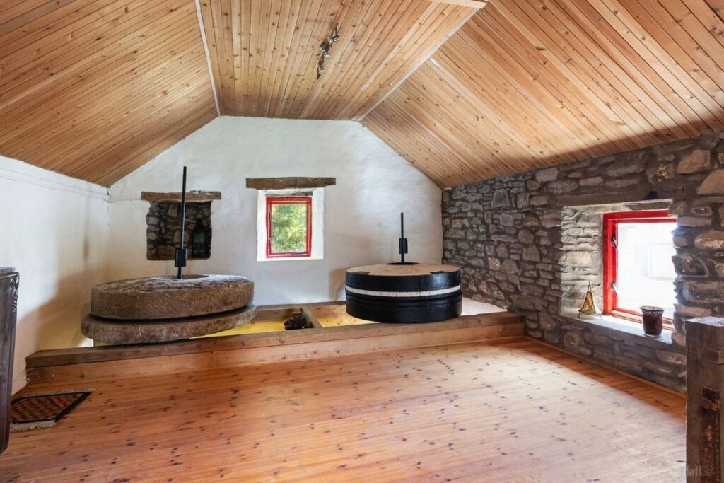 Mill house with the “best water in Ireland” at a great price 6 millhouse and mill stones 1