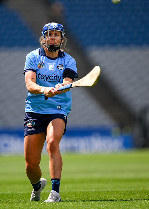 Ashling Maher of Dublin during the Glen Dimplex Senior All-Ireland Championship quarter-final match between Kilkenny and Dublin at Croke Park in Dublin. Pic: Ray McManus/Sportsfile