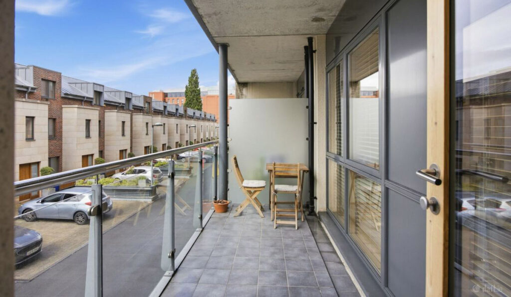 4 homes within sight of iconic GAA Stadiums for the All-Ireland season 3 Distillery Road Balcony