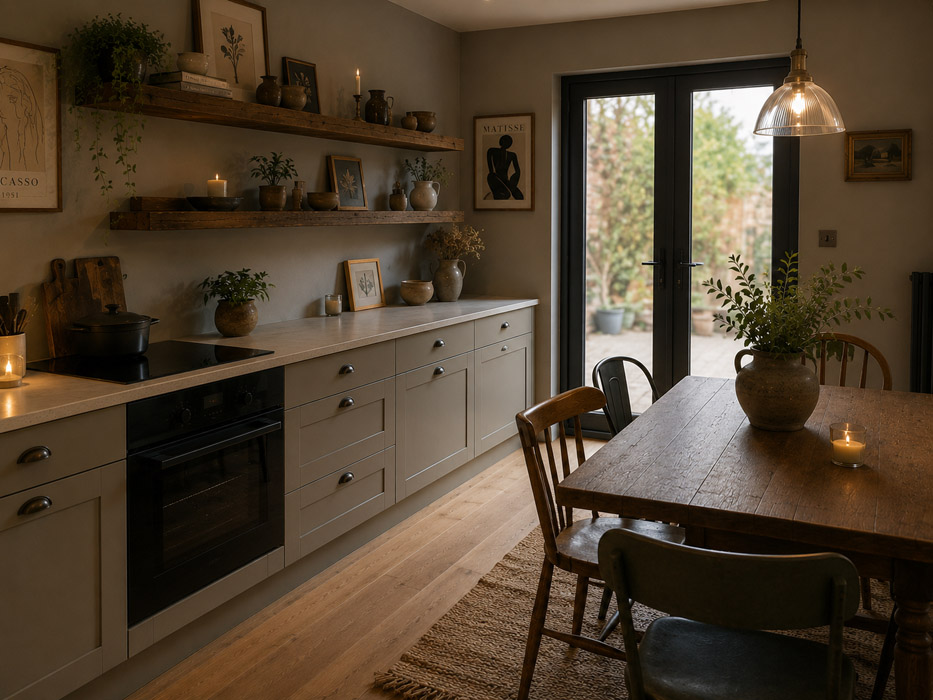 Mock Up Kitchen 67 St Johns