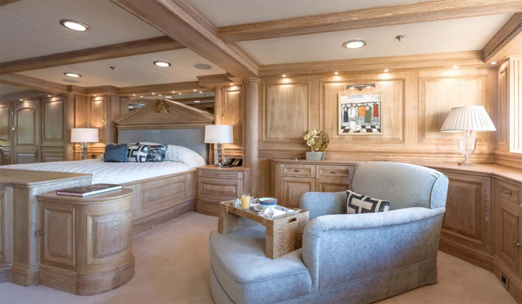 Inside Irish billionaire's superyacht, where Dua Lipa celebrated her wedding 16 Suites on Nero yacht.