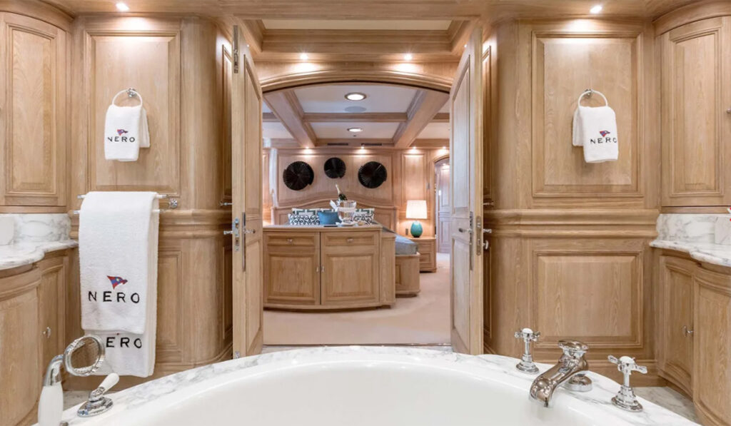 Inside Irish billionaire's superyacht, where Dua Lipa celebrated her wedding 12 Suites on Nero yacht.