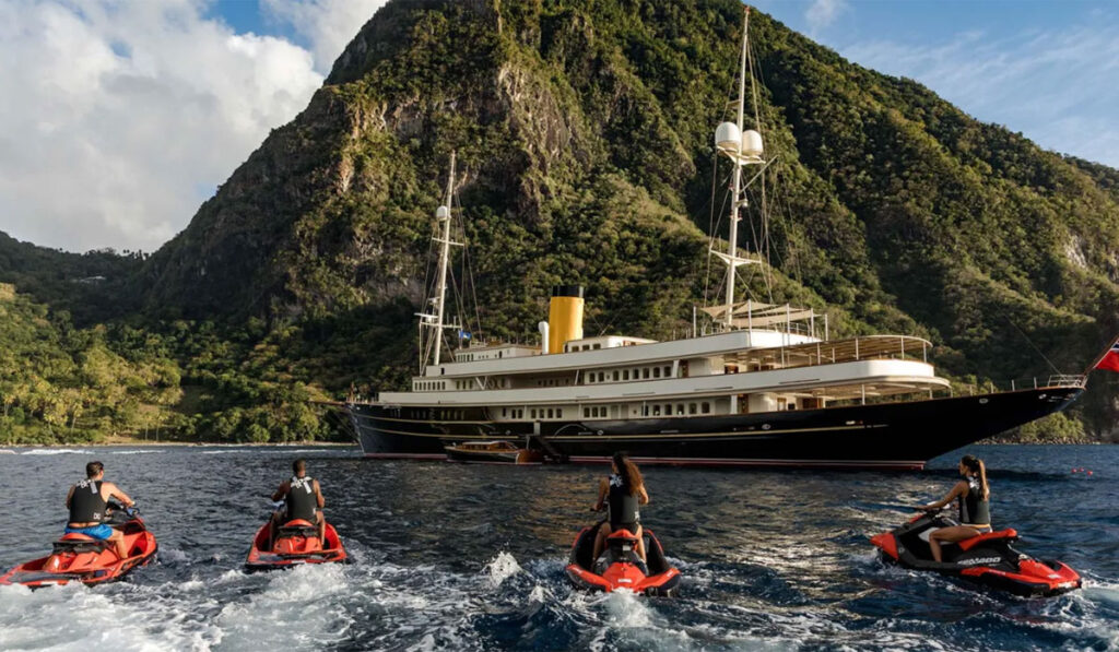 Inside Irish billionaire's superyacht, where Dua Lipa celebrated her wedding 4 The Nero yacht.