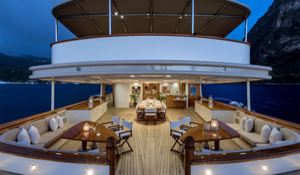 Inside Irish billionaire's superyacht, where Dua Lipa celebrated her wedding 3 The Nero yacht.