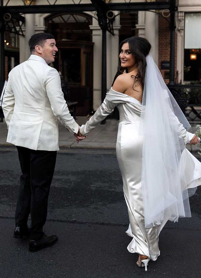 Celebrity snapper Evan Doherty marries podcaster Jenny Claffey in star-studded intimate Shelbourne affair