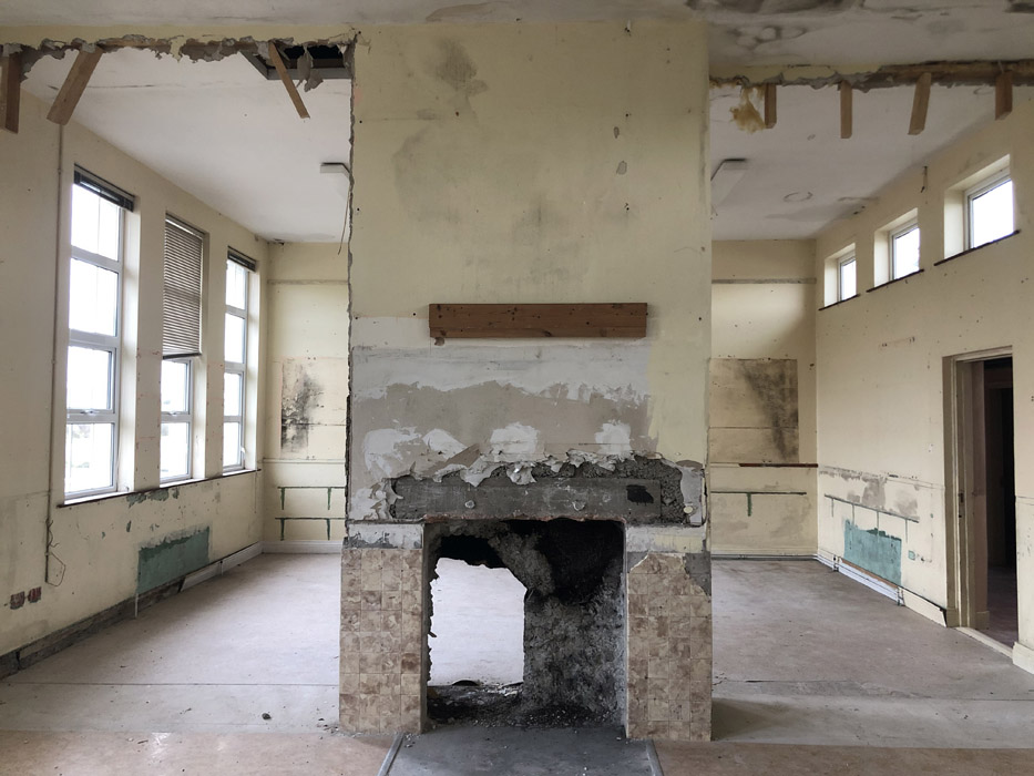 Tullycrine Schoolhouse 2024 Main room opened up IMG 6672