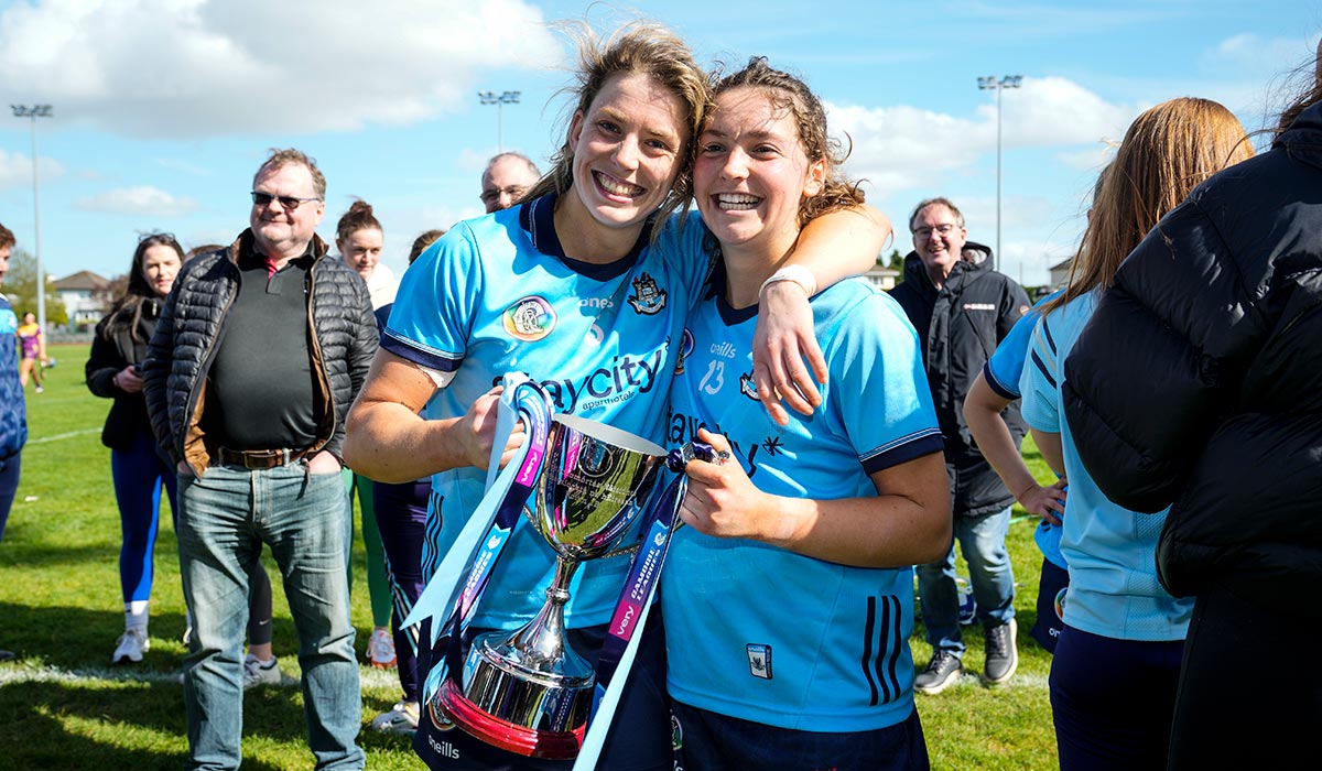 Ashling Maher and Aisling O`Neill of Dublin
