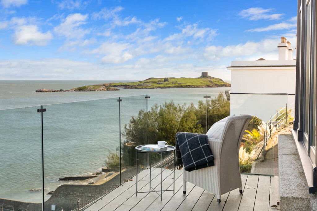 dalkey island views from the terrace