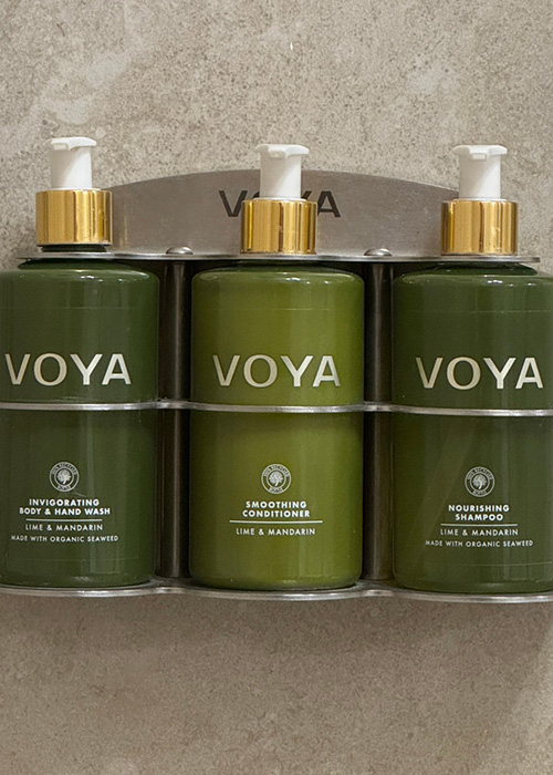 Seals in the bath and seaweed in the butter: Inside Voya founders Mark and Kira Walton's Sligo life 5 Voya products.