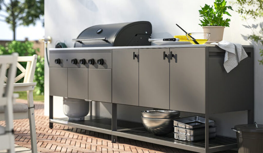 Barkitecture and a banishing bedroom: These are interiors' newest status symbols 2 IKEA Batskar outdoor kitchen