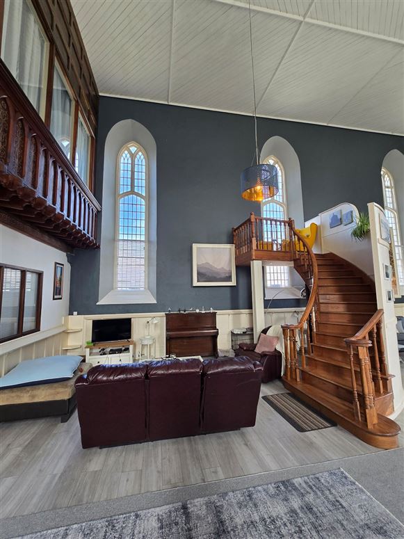 Worship this four-bed church conversion, 200m from a white sand beach 7 cff2f6a3 60c0 4f0b 8a08