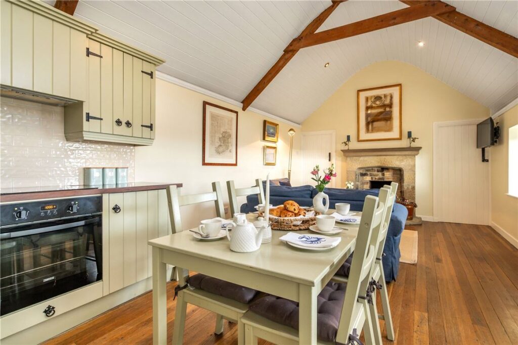 3 postcard-pretty thatched cottages, in pristine condition, starting from €455k 7 donegal dining