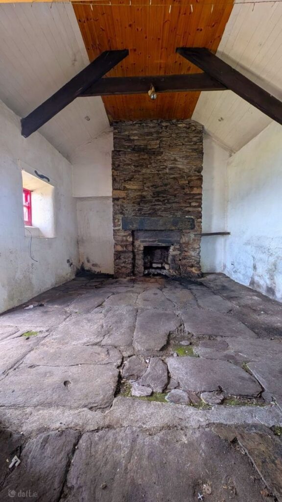 Charlie Chaplin’s daughter's tiny Kerry bolthole comes with a big backstory 6 flagstone floor