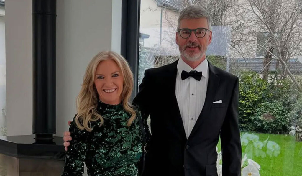 Joanna Donnelly and her husband Harm. Pic: Joanna Donnelly / Instagram
