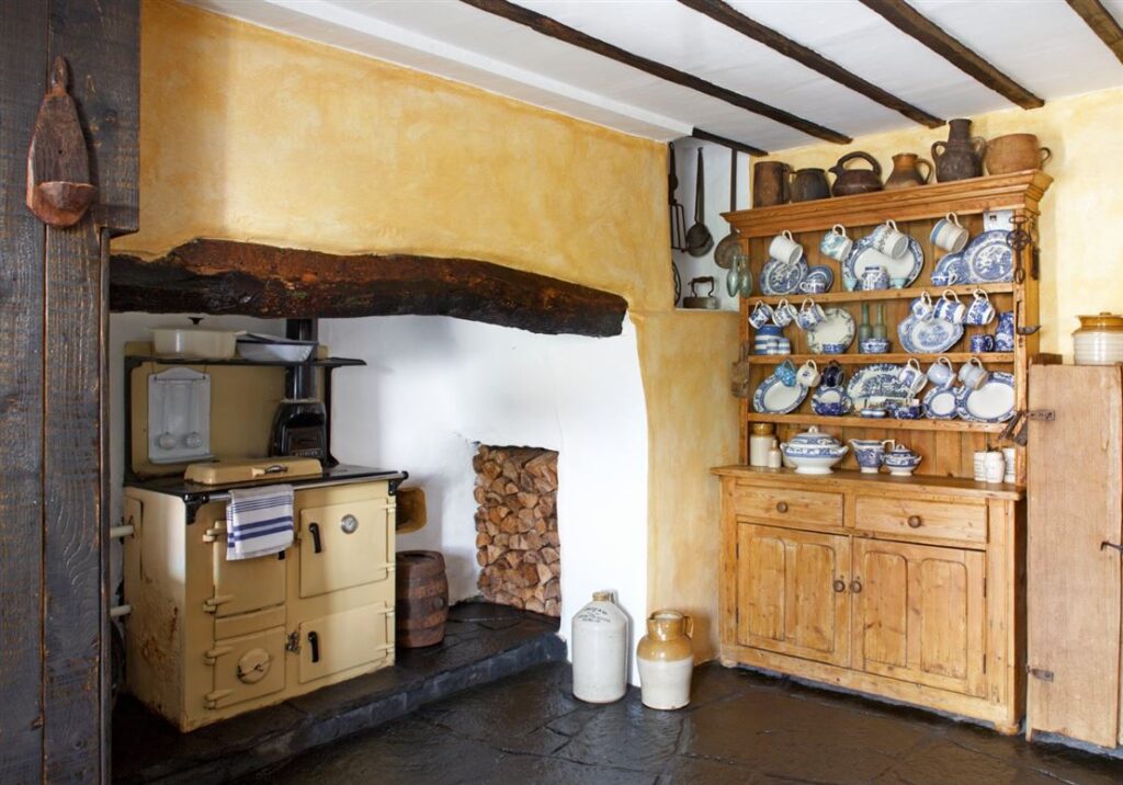 3 postcard-pretty thatched cottages, in pristine condition, starting from €455k 13 louth kithcen dresser and range