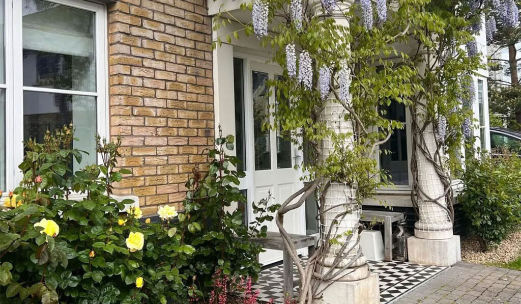 Joanna Donnelly's front garden