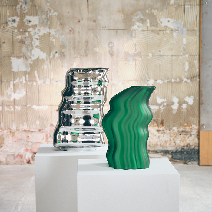 Ikea's covetable new limited edition is aimed at renters 4 KONSTRUNDA Decoration tinted laquered glass E25 2