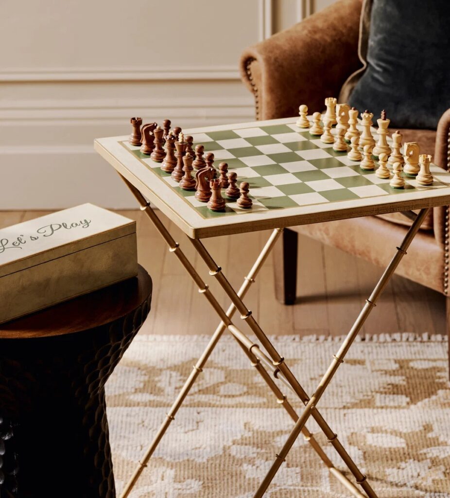 Oka capablanca games table green natural a21371 1 10 1123 10 02