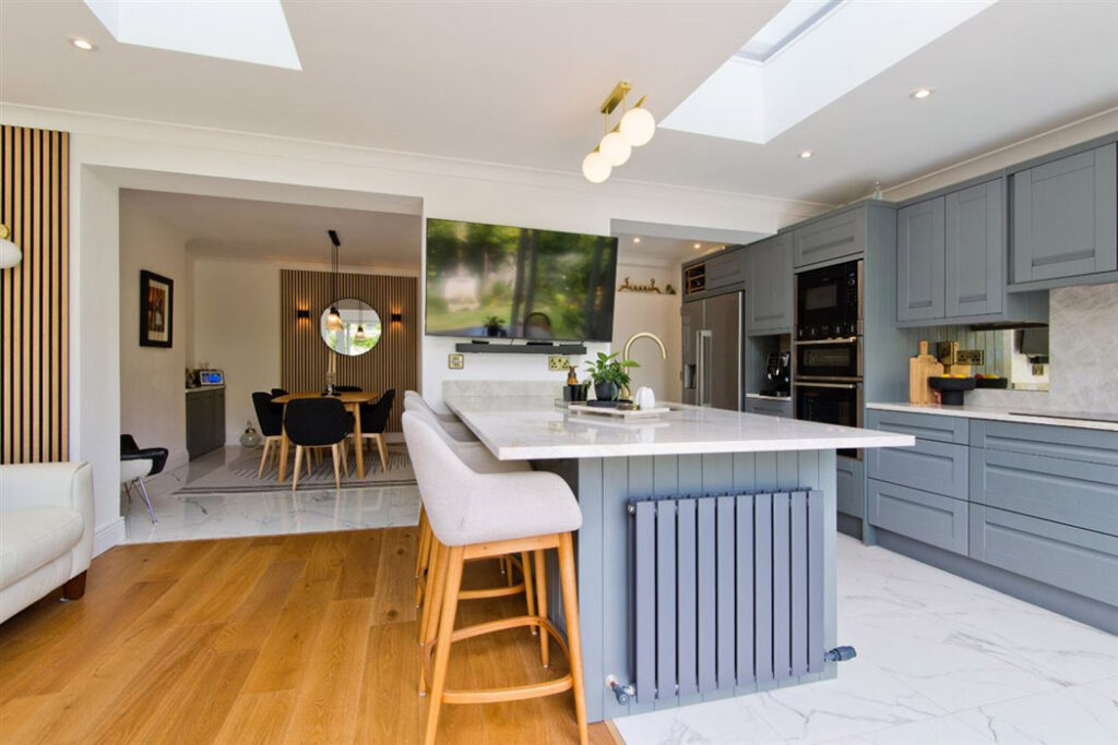 D14 three-bed semi with gorgeous, south-facing garden near the Dodder 5 kitchen to dining