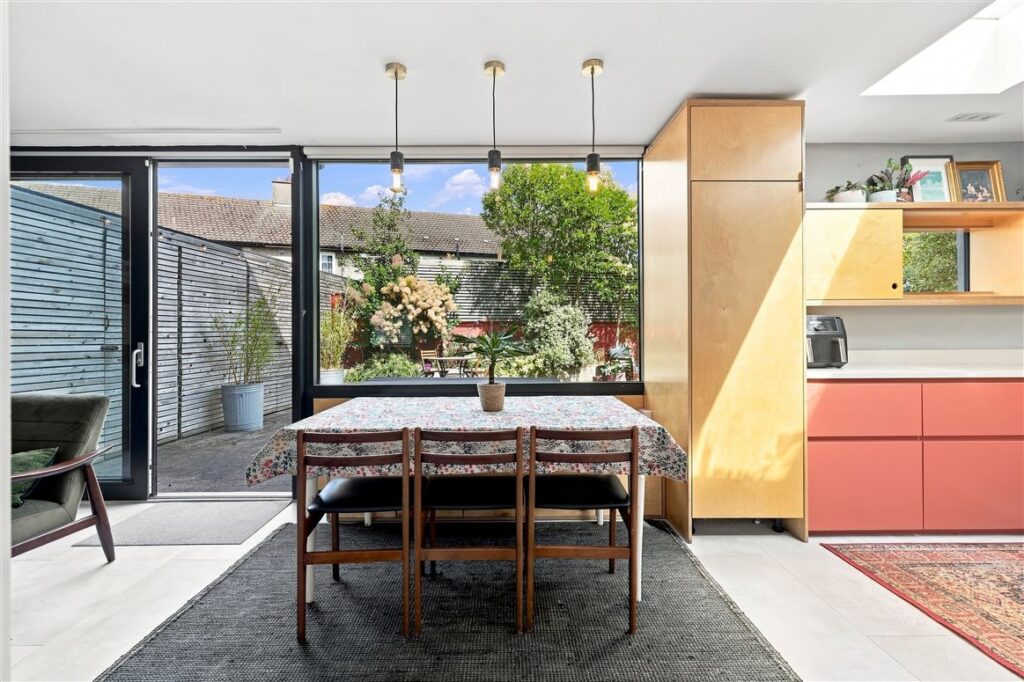 Architect-owner leaves a Beaumont three-bed in forever home condition for €550k 5 kitchen to garden 1
