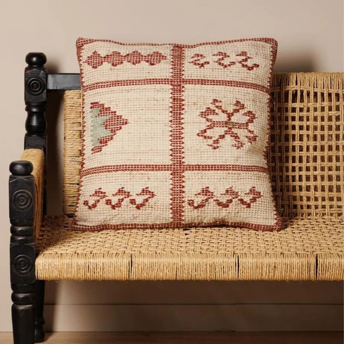 Prairie core pioneers a new décor approach from €56 5 oriana b wool double sided cushion in homewares designed by oriana b furniture lighting mirrors 419125