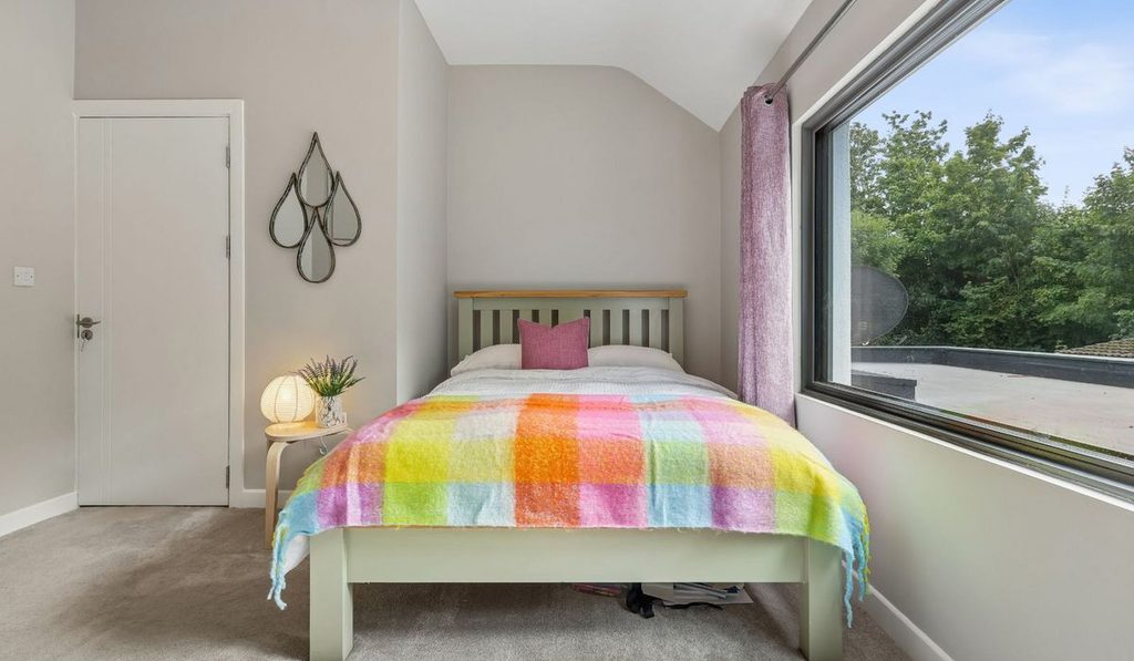 Stylish B-rated four-bed Rathfarnham family home offers great value for money 5 130 Loreto Avenue bright bedroom