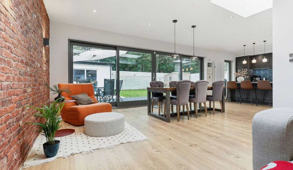 Stylish B-rated four-bed Rathfarnham family home offers great value for money 2 130 Loreto Avenue kitchen and dining and sitting nook 1