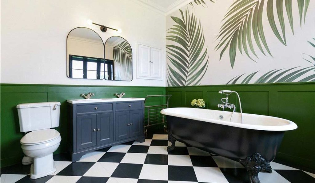 Edwardian style in Killiney, with acres of space, for a cool €3.5m 8 Steeplewood bathroom