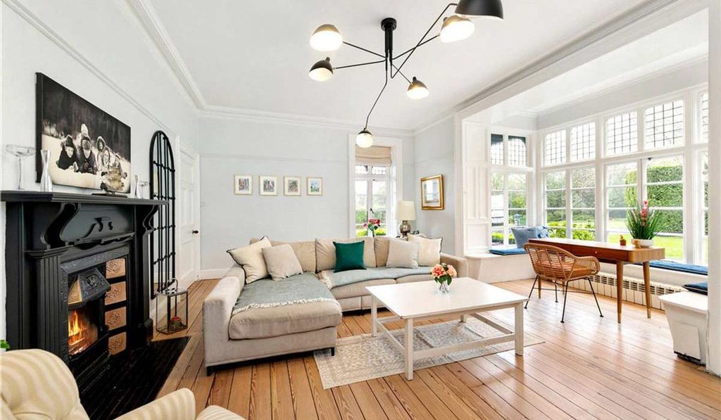 Edwardian style in Killiney, with acres of space, for a cool €3.5m 2 Steeplewood light and airy living room