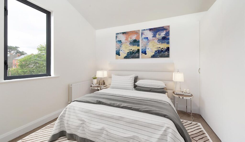 A chance to get a two-bed in Dalkey at this price is a rare thing 2 bedroom 1 virtually staged