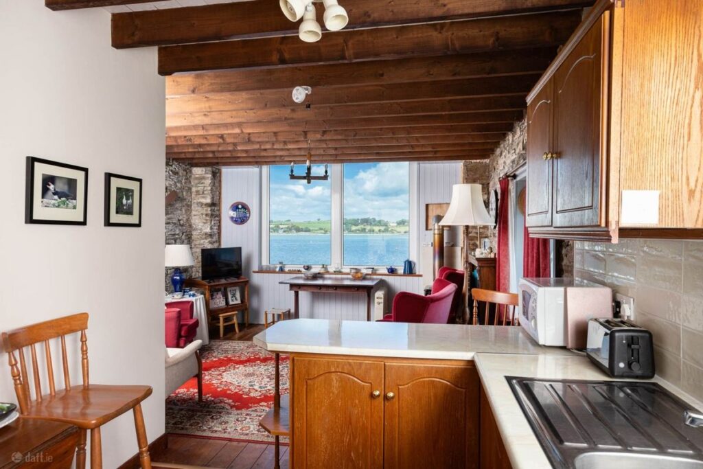 kitchen to living room