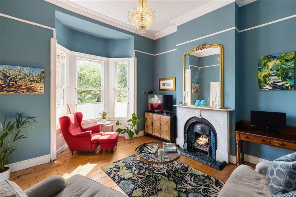 Surprising space and light behind red brick facade in secret Rathmines street 4 living window
