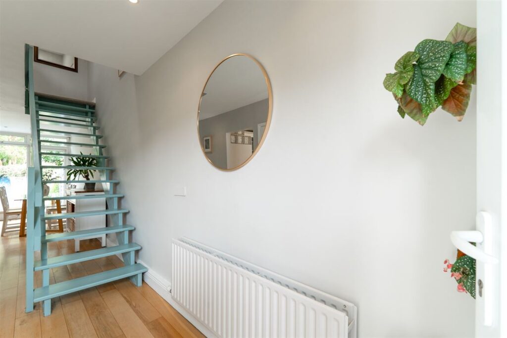 stairs and hall