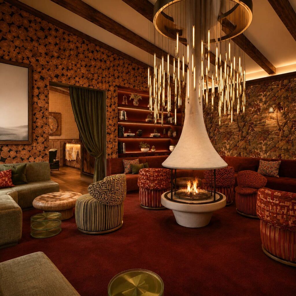 Fur real? Claudia Dorsch gives the ski chalet a very on-trend update 1 Claudia Dorsch