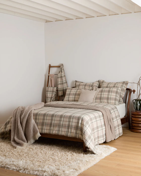 Foxford flannel bedding