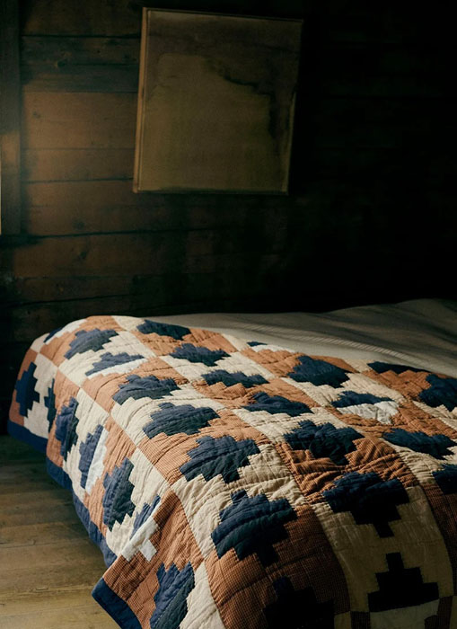 Toast patchwork quilt