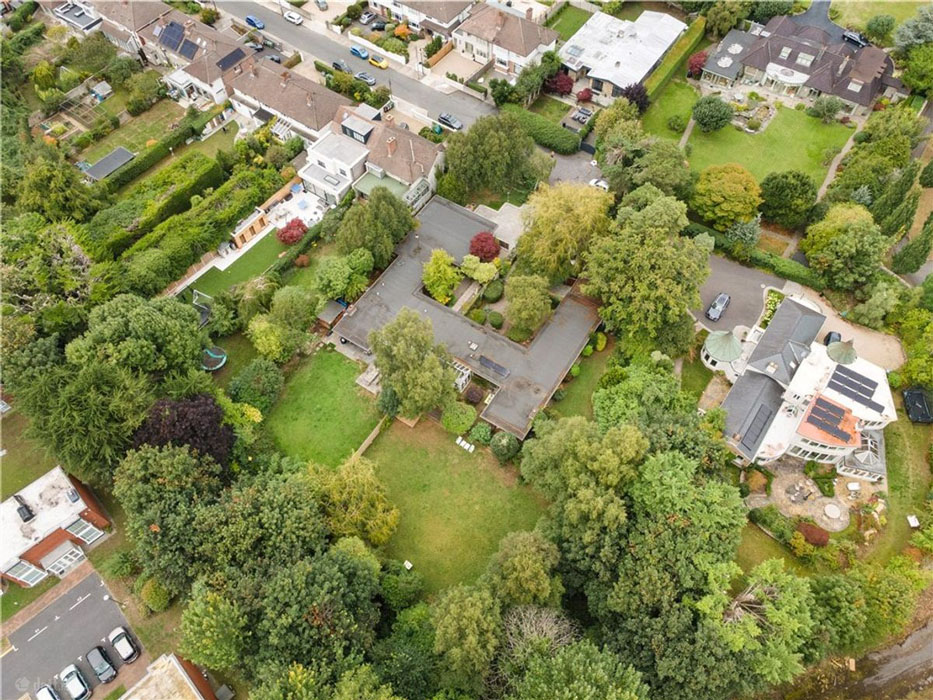 aerial view